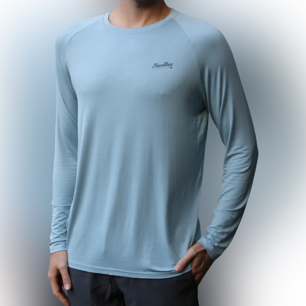 Bamboo shirt Navillus Classic Fly Lightweight Long‎ Sleeve Shirt Men's large